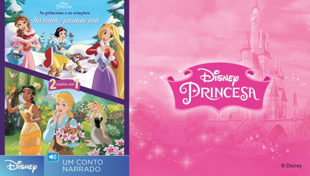 2 contos em 1: As princesas e as estações: Inverno e Primavera